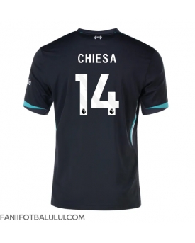 Liverpool Federico Chiesa #14 Tricou Fotbal Replică 2024-25 Barbati Deplasare